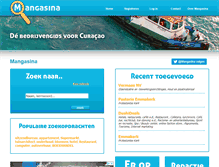 Tablet Screenshot of mangasina.com